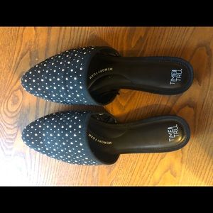 Time and Tru Studded Mules